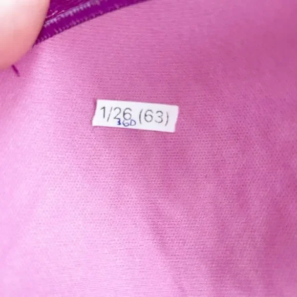 BUY 1 GET 1 FREE Victorias Secret 36d front close lace purple push up - Picture 5 of 5